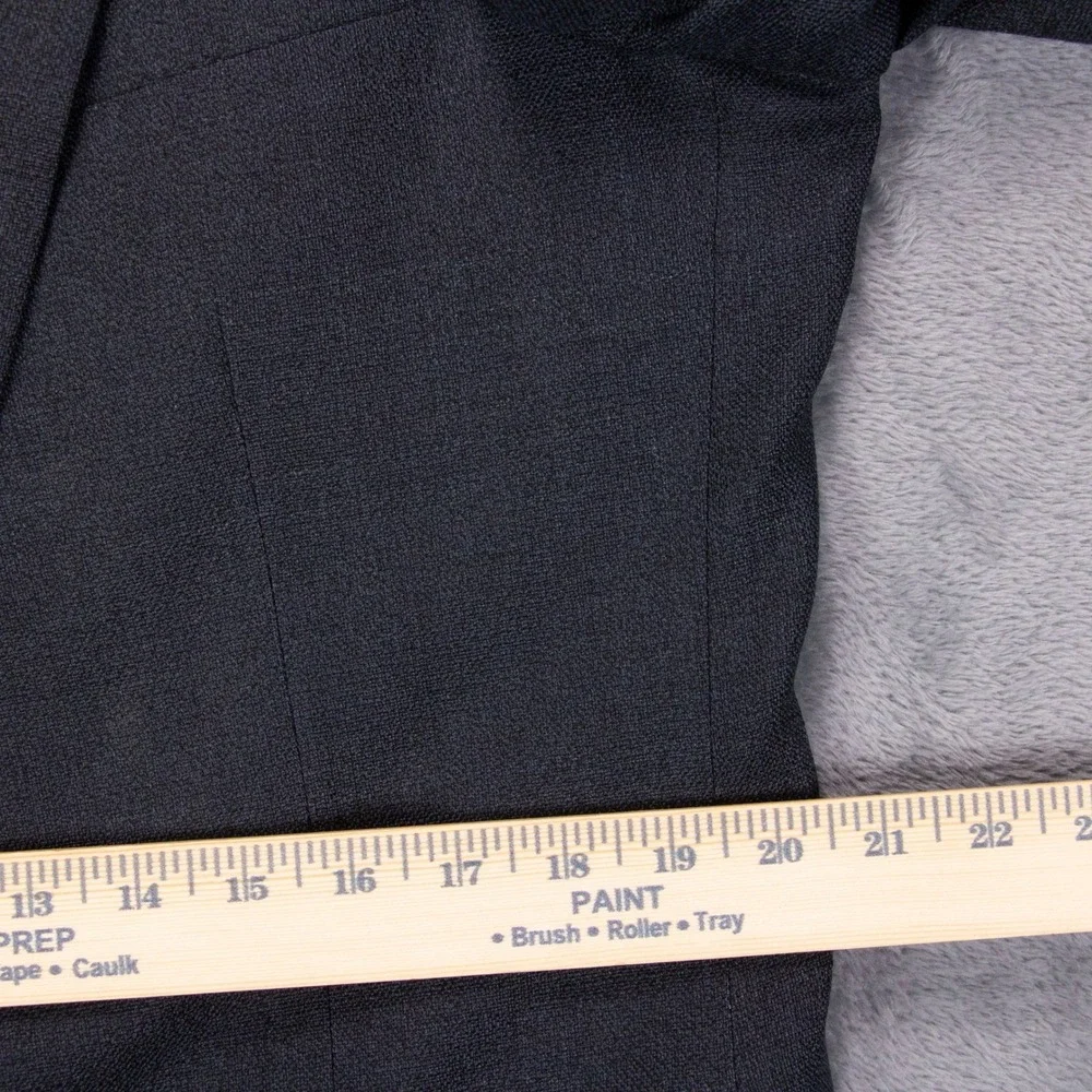 VTG Brooks Brothers Mens 42L Blazer Jacket Sport Coat Dark Gray Made in‎ USA